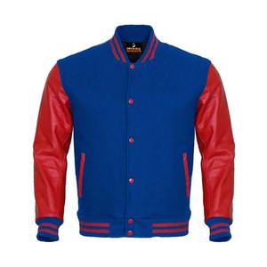 Chaquetas universitarias Versity para hombre-Chaquetas universitarias en blanco de manga larga con logotipo personalizado de nueva moda - Product Image 1