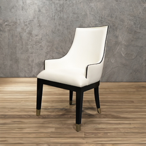 เก้าอี้ทานข้าวไม้โมเดิร์นคุณภาพสูง Morgan 2 ดีไซน์ตามหลักสรีรศาสตร์ ทนทาน เหมาะสำหรับห้องรับประทานอาหารและเฟอร์นิเจอร์สำนักงานที่บ้าน สำหรับบ้านพักตากอากาศ - Product Image 2