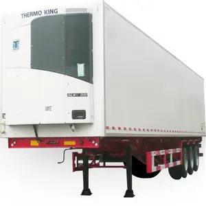 제조업체 20ft 40ft 45ft 53ft 20 40 45 53 피트 냉장고 밀폐형 냉장 컨테이너 리퍼 심해 세미 트럭 트레일러