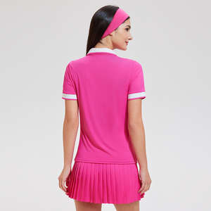 Polo Femme | T-shirt de sport à manches courtes Colorblock à séchage rapide avec col rabattu - Product Image 6