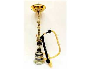 Narguile de Latón Egipcio de Lujo Farida, 75 cm, de Alta Gama, con Acabado Lacado de Dos Niveles, Latón Macizo con Óxido de Cobre - Product Image 3