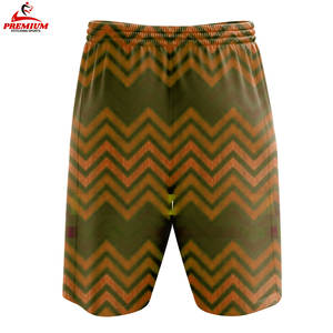 Shorts Deportivos de Malla Elástica Casuales de Poliéster para Hombre al por Mayor, Shorts con Logotipo Personalizado Impresos por Sublimación - Product Image 4