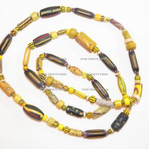 Nouveaux modèles de bijoux personnalisés, collier de perles de résine en bois pour femmes, mode pour femmes - Product Image 3