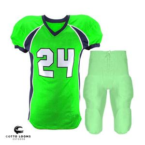 Camiseta y uniforme de fútbol americano OEM al por mayor, patrón de color personalizable, producción directa de fábrica 2025 - Product Image 1