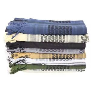 2025 Unisex Shemagh <b>Scarf</b> Plaid Tassel Arab <b>Desert</b> Keffiyeh Lightweight 100% Cotton Head Wrap Men Women High Quality Shawl - Product Image 3