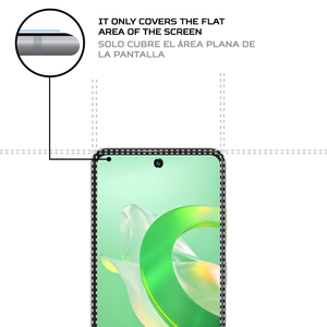 ฟิล์มกันกระแทกสำหรับโทรศัพท์มือถืออิเทล พี 55 พลัสฟิล์มป้องกันระดับพรีเมียม - Product Image 4