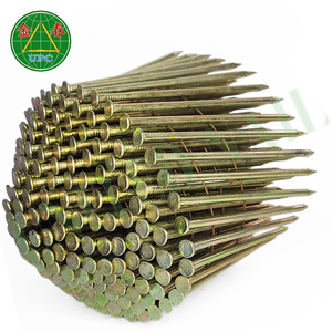 Tamaños personalizados, 2,87x70mm, paletas de acero con revestimiento amarillo, clavos de bobina lisos/estilo de vástago de tornillo para pistola de aire de fábrica de Vietnam - Product Image 2