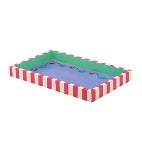 Plateau en MDF de qualité supérieure avec finition brillante idéal pour les restaurants, les cafés et les hôtels pour servir des aliments et des boissons avec élégance - Product Image 3