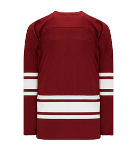 Maillot de hockey sur glace personnalisé par sublimation, uniforme sportif d'équipe, respirant, séchage rapide, polyester durable, tenue 2025 - Product Image 2