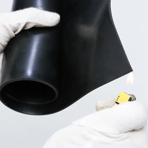 Tela de barco inflable Hypalon de <span class=keywords><strong>neopreno</strong></span> personalizado, resistencia a altas temperaturas, 1mm ~ 15mm de espesor, moldura de corte disponible - Product Image 2