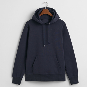 Venta al por mayor logotipo personalizado hombres pulóver sudaderas con capucha de lana 100% algodón invierno Impresión digital a granel para gimnasio ropa casual - Product Image 1