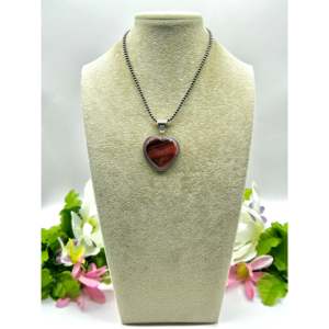 Colgante Navajo hecho a mano de ostra espinosa y plata de ley con engaste de bisel, oro rosa y platino, amuleto religioso con patrón numérico - Product Image 5