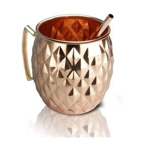 Moscow Mule Pure Copper <b>Mug</b> Hammered Beer New Arrival Handmade Mule <b>Mugs</b> for Any Chilled Beverage Unique Gift - Product Image 4