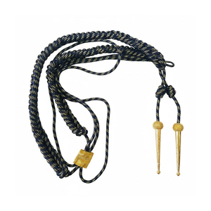 Cordons d'épaule faits main couleur or OEM, cordon de citation personnalisé avec embout, aiguillettes de haute qualité pour uniformes de cérémonie - Product Image 6