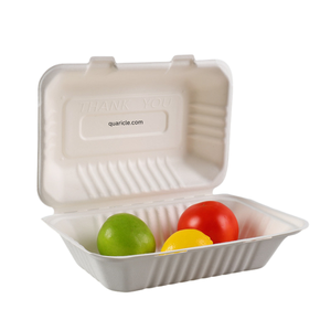 Vente chaude moderne tendance jetable naturel à clapet Burger boîte tous les Types événements 9*6 9*9 tailles emballage alimentaire papier alimentaire - Product Image 1