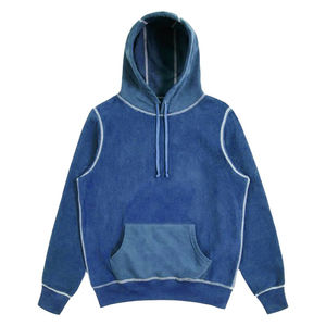 Sweat à capuche zippé épais pour homme – Tissu confortable, couleur unie, haute qualité, hiver, prix bas, personnalisable - Product Image 5