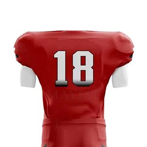 Uniforme de football américain rembourré respirant pour hommes, femmes et jeunes, comprend un maillot et un pantalon personnalisés, idéal pour l'école ou les matchs - Product Image 4