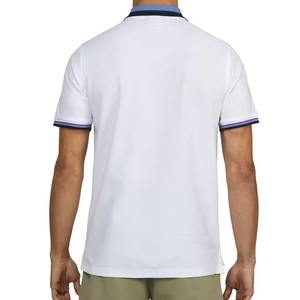 Nouveaux polos à manches courtes respirants et tendance pour hommes, vente chaude, polos en coton et polyester personnalisés pour hommes - Product Image 3