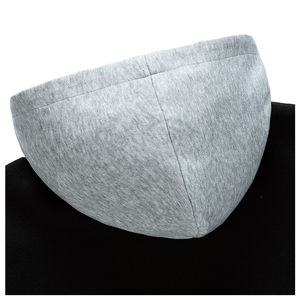 Logo brodé personnalisé veste universitaire d'hiver pour hommes à capuche pur 100% coton chaud polaire Letterman veste universitaire pour hommes - Product Image 3