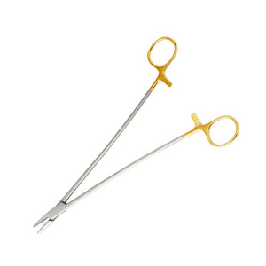 Porte-aiguilles Masson de haute qualité, pinces, inserts en carbure de tungstène, 10-1/2 pouces (27 cm), instrument chirurgical en acier inoxydable médical - Product Image 3