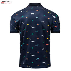 Camiseta de Golf Deportiva de Verano para Hombre, Diseño Personalizado, Bordada, Tejida, Transpirable, Casual, con Estampado, Manga Corta - Product Image 3