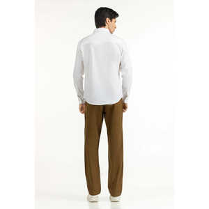 <b>Men's</b> Casual <b>Shirts</b> Anti-Wrinkle 100% Cotton Regular Fit Sizes XL Poplin and Satin Fabric ODM Supply - Product Image 1