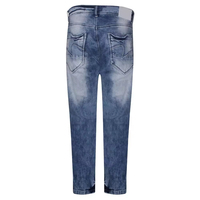Jeans classiques droits pour hommes, taille mi-haute, délavés, couleur sable, respirants, imperméables et écologiques – Vente en gros