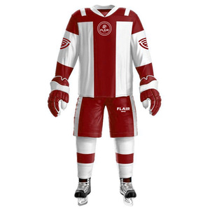 Camiseta de Hockey sobre Hielo Personalizada al por Mayor, Transpirable, Impermeable, Ecológica, con Impresión por Transferencia de Calor - Product Image 5