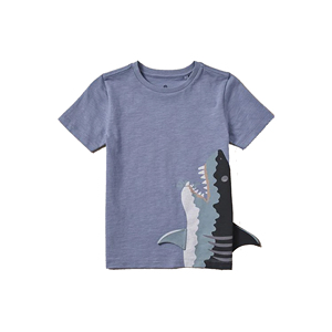 100% coton O cou à manches courtes enfants vierge impression personnalisée Logo Design enfants unisexe t-shirts pour garçons et filles de Banglaesh - Product Image 2