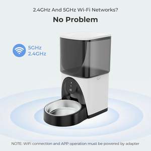Distributeur automatique de nourriture pour animaux Cobectal pour chats et chiens avec application smartphone et minuterie, appareil électroménager intelligent - Product Image 5
