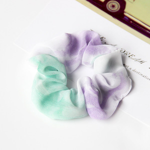 Chouchou en soie personnalisé cravates pour cheveux nouveauté soie Satin cheveux cravates 100% Pure soie tissu Satin chouchou 6a petit grand pour cheveux - Product Image 4