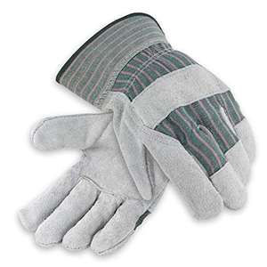 Gants de soudeur en cuir de vachette allongés, anti-chaleur, épais, double couche, pour hommes, prix de gros - Product Image 1