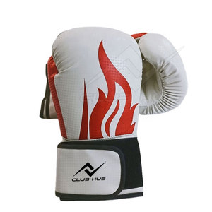 Guantes de Boxeo de Cuero Personalizados Profesionales con Absorción de Humedad y Cierre de Cordones para Entrenamiento y Combate para Adultos - Product Image 1