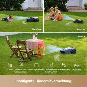 Nuevo Robot Cortacésped Combinado para Garaje con LiDAR 3D, Mapeo Preciso de hasta 1,000 m, Control por Aplicación, Ruedas de Barra Mejoradas, Corte en U - Product Image 5