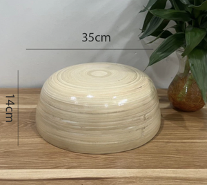 Bol en bambou moderne fabriqué à partir de fibres renouvelables, conçu pour le service des aliments, pour un usage domestique et en restaurant, en provenance du Vietnam. - Product Image 3