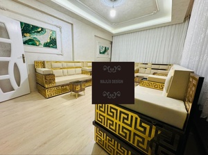 Modern Arabic Majlis Furniture for Home Customizable with Free Worldwide Delivery - Product Image 2