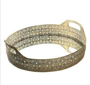 Bandeja de Hierro Fundido Galvanizado de Lujo Personalizable, Mesa de Acero de Diseño Moderno para Halloween, Decoración para Hogar y Jardín, Pedidos al por Mayor - Product Image 5