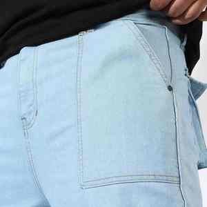 Pantalones Vaqueros Holgados de Estilo Urbano con Diseño de Entrepierna Caída, Estética Oversized, Inspirados en la Cultura Urbana, Cómodos y de Corte Holgado - Product Image 6