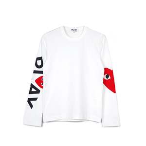   เสื้อยืดผู้ชายทรงหลวม แขนยาว ผ้าฝ้ายถัก 100% ลายพิมพ์ดีไซน์เนอร์ น้ำหนักผ้า 260 กรัม - Product Image 1