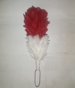 2024 diseño personalizado de plumas de pato de alta calidad teñidas crudas lavadas con patrones naturales para aplicaciones de boda al por mayor - Product Image 6