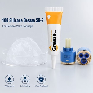 จาระบีซิลิโคนเกรดอาหาร 10G กันน้ำ สำหรับวาล์วเซรามิก ก๊อกน้ำ - Product Image 1