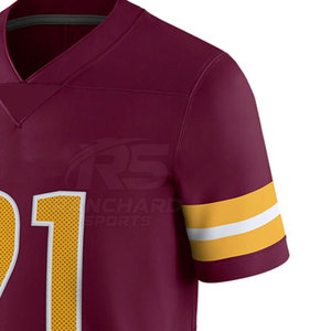 Maillots de football américain pour jeunes en gros 2025 / Uniformes de football américain personnalisés à vendre - Product Image 4