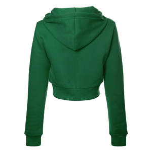Sudadera con Capucha Gruesa Lisa al por Mayor de 350 g/m², Sudadera con Capucha Corta de Felpa para Mujer, Fabricante Personalizado, Sudadera con Capucha Corta de Gran Peso - Product Image 6