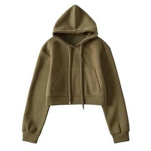 Mujeres última moda 2025 sudaderas con capucha de mujer de alta calidad Color bolsillo frontal moda informal de mujer sudaderas con capucha y sudaderas de gran tamaño - Product Image 1