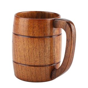 Tazas de Madera de Diseño Clásico Personalizables para Mayor Comodidad, Retención de Calor, Disfrutar Bebiendo Café, Té, Chocolate, Aptas para Alimentos, para Hogares y Cocinas - Product Image 3