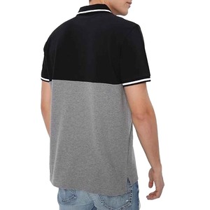 Nueva camisa de moda con logotipo bordado personalizado para hombre, Golf liso de algodón para Polo, ropa informal con tela tejida de patrón sólido - Product Image 4