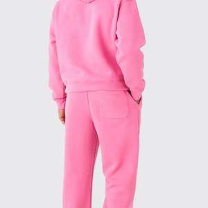 Survêtement Baggy Rose à Capuche Décontracté pour Homme Ensemble de 2 Pièces Street Style Imprimé Technics Solide Survêtement Personnalisable Sac Personnalisable - Product Image 4