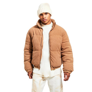 <b>Men</b> Puffer <b>Jacket</b> Warm Winter Outerwear Quilted Insulated Coat <b>Lightweight</b> Windproof Casual Outdoor <b>Jacket</b> for <b>Men</b> Daily Use - Product Image 1
