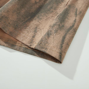 บริการ OEM เสื้อยืดผู้ชายเนื้อผ้าเบา พิมพ์ลายกราฟิก ทรงปกติ ผ้าฝ้าย 100% ถักทอ ระบายอากาศได้ดี เป็นมิตรกับสิ่งแวดล้อม แห้งเร็ว - Product Image 6