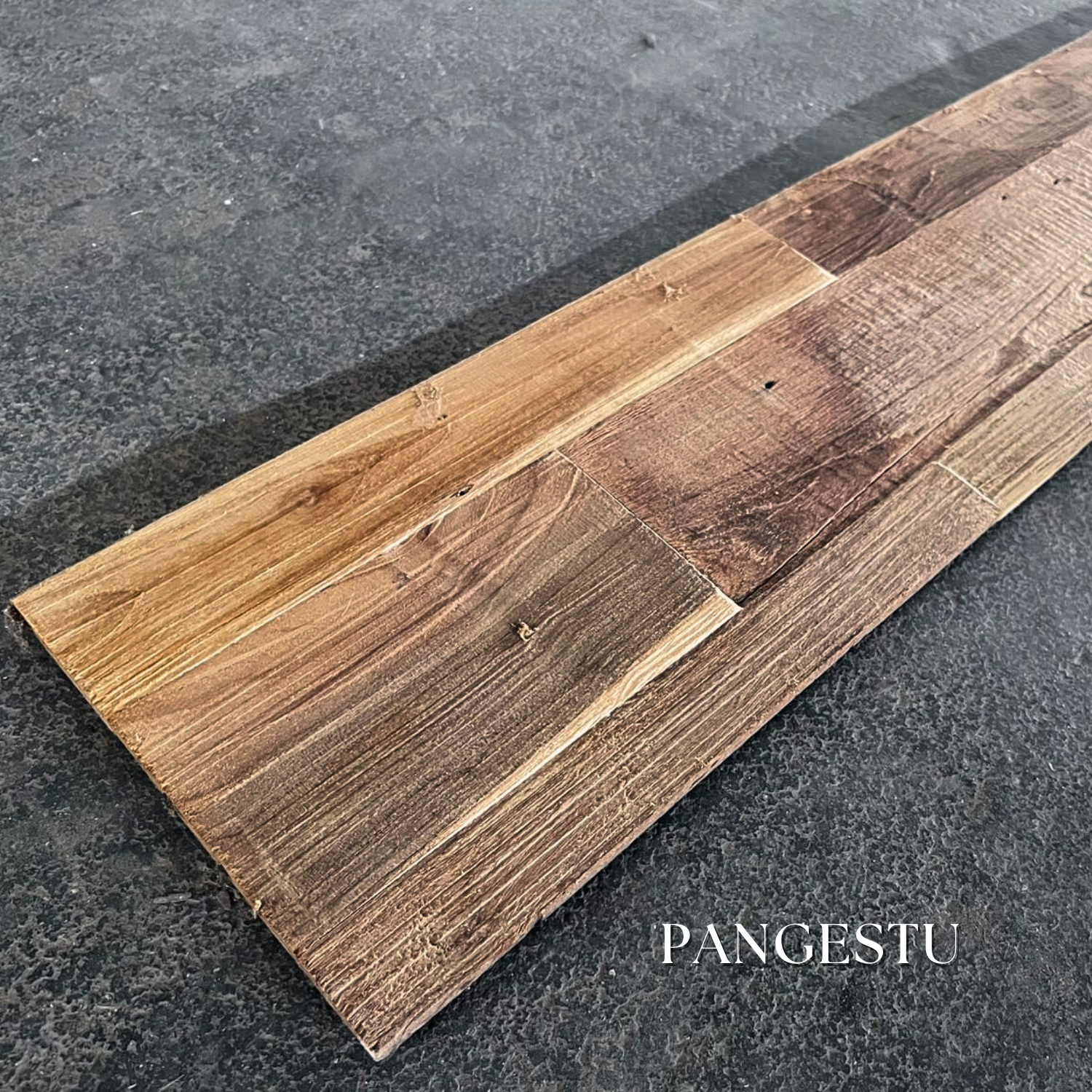 Natural teak brown Light brown